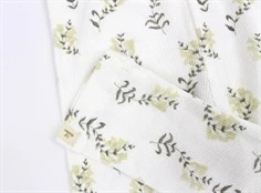 Lil Atelier coconut milk yellow blomstret legging